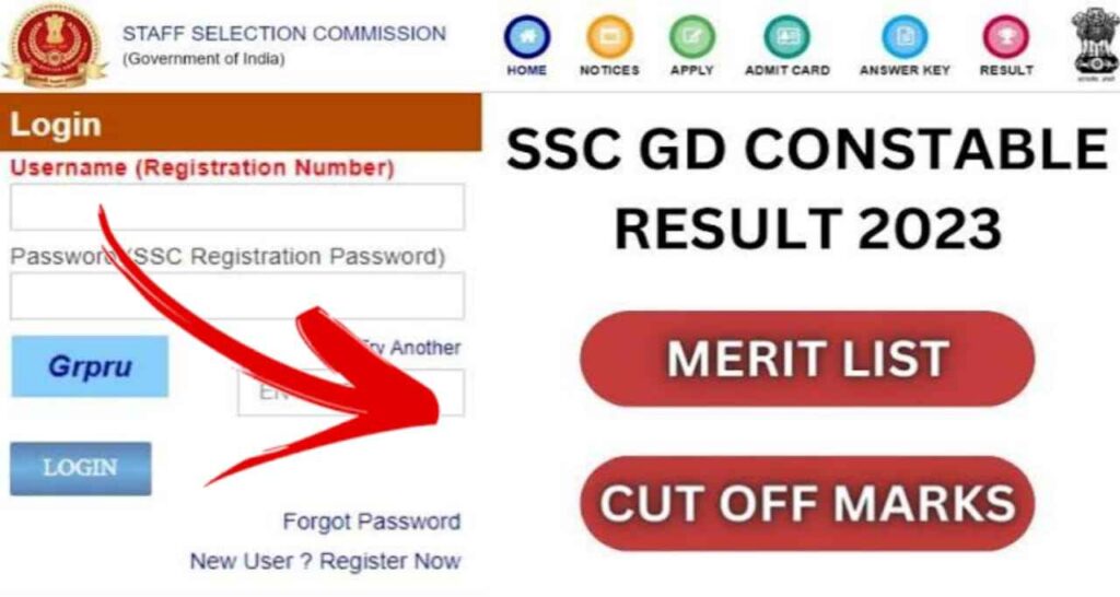 SSC GD Constable Result Date 2023 » Cut Off, Merit List, @ssc.nic.in