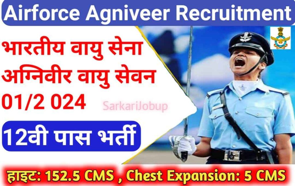 Indian Airforce Agniveer Vayu Intake 01/2024