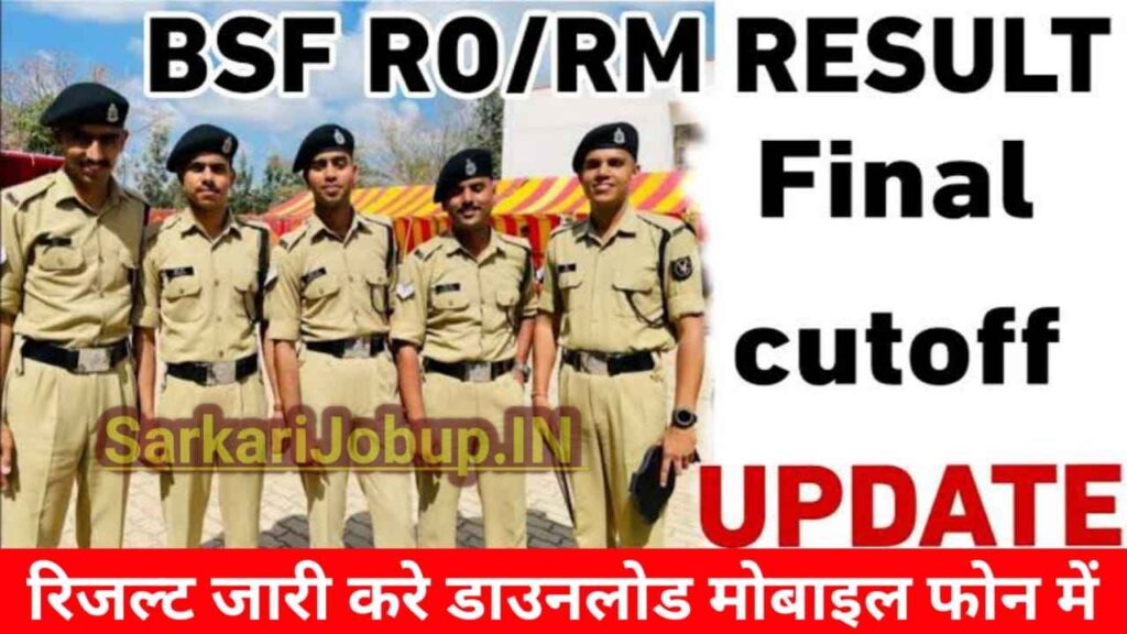 BSF ने जारी किया HC RO / RM